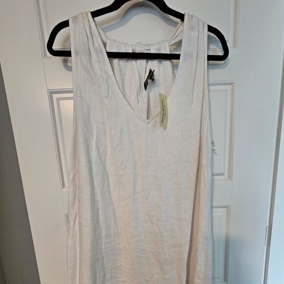 Tommy Bahama New Two Palms Linen White Dress XL - Picture 1 of 7